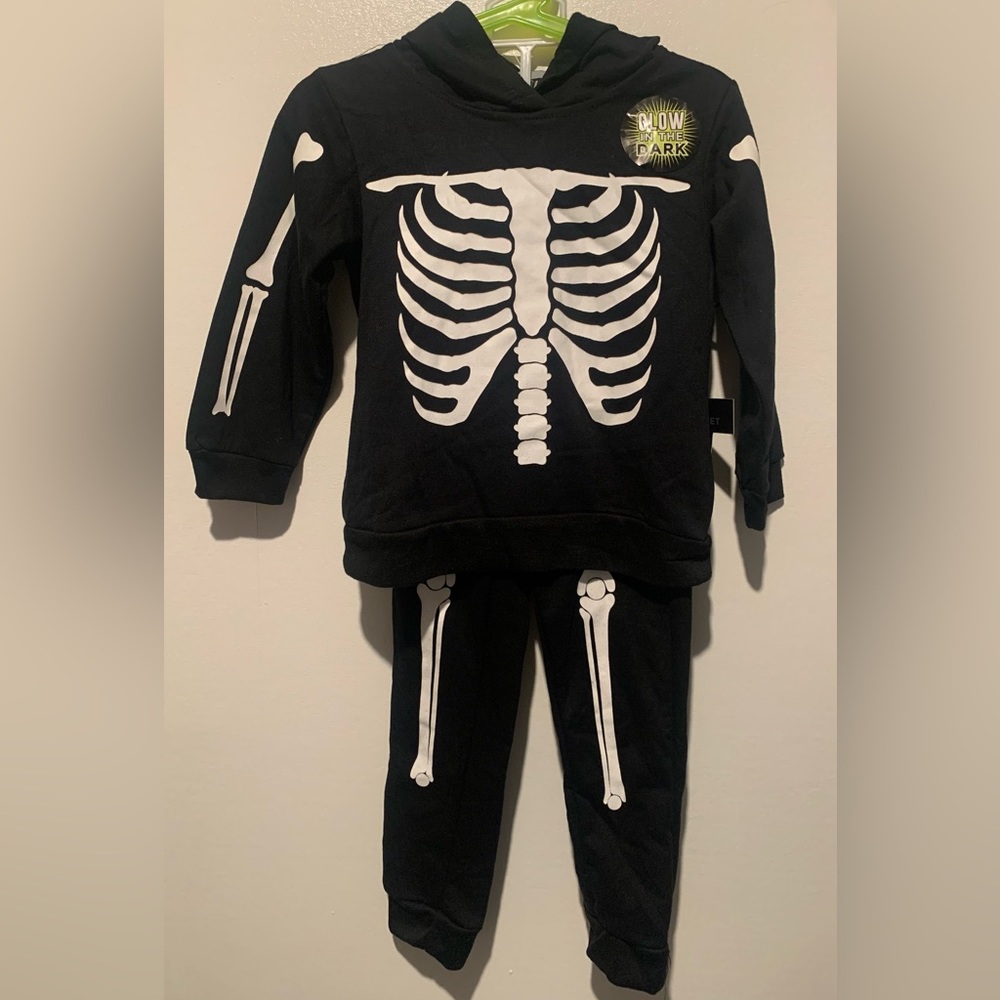 10 Threads Toddler Skeleton 2 Pcs Set.